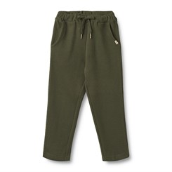 Wheat sweatpants Costa - Pine needle